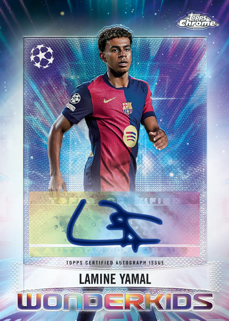 2024-25 Topps Chrome Soccer Jumbo Case Break PYT 1